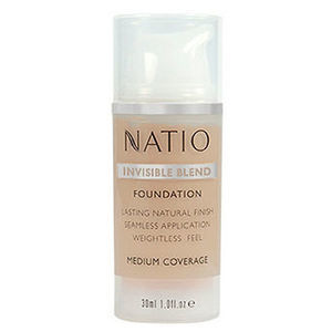 Find perfect skin tone shades online matching to Light Medium, Invisible Blend Foundation by Natio.