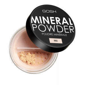 Find perfect skin tone shades online matching to 002 Ivory, Mineral Powder by Gosh.