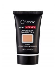 Flormar Mat Velvet Matifying Foundation Shade Finder Matching V210 Coffee