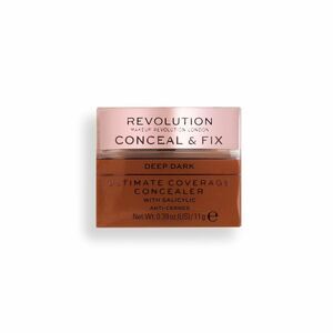 Find perfect skin tone shades online matching to Light Sand, Conceal and Fix Ultimate Coverage Concealer  by Revolution Beauty.