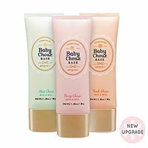 Find perfect skin tone shades online matching to 03 Peach Choux, Sweet Recipe Baby Choux Base by Etude House.