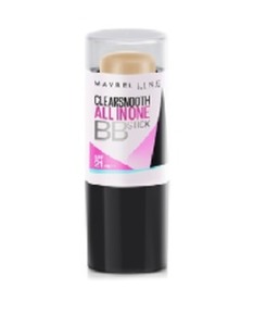 Find perfect skin tone shades online matching to Natural, Clear Smooth All in One BB Stick by Maybelline.