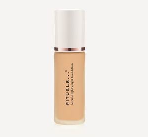 Find perfect skin tone shades online matching to Ivory Beige, Miracle Light Weight Foundation by Rituals . . ..