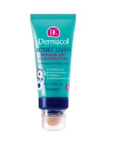 Find perfect skin tone shades online matching to 01, AcneCover Make-Up & Corrector by Dermacol.