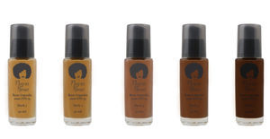 Find perfect skin tone shades online matching to Dark 4, Base Liquida by Negra Rosa.