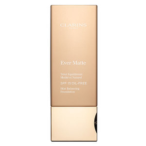 Find perfect skin tone shades online matching to 114 Cappucino, Ever Matte Skin Balancing Foundation by Clarins.
