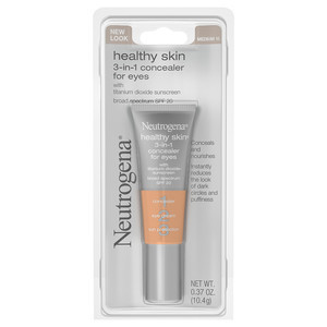 Find perfect skin tone shades online matching to Light 10, Healthy Skin 3-in-1 Concealer For Eyes by Neutrogena.
