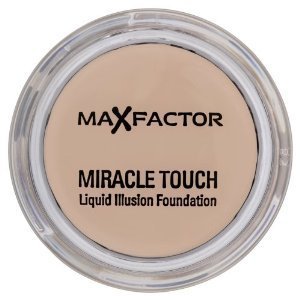 Find perfect skin tone shades online matching to 40 Cream Ivory, Miracle Touch Skin Smoothing Foundation by Max Factor.