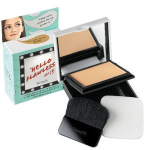 Find perfect skin tone shades online matching to 05 All the World's my Stage - Beige, Hello Flawless Powder Foundation by Benefit Cosmetics.