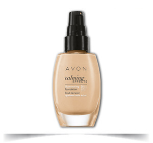 Find perfect skin tone shades online matching to 03, Calming Effects Illuminating Foundation by Avon.