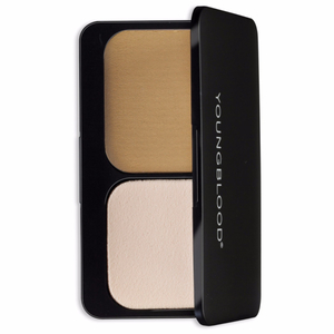 Find perfect skin tone shades online matching to Warm Beige - Medium with Yellow/Warm Undertones, Pressed Mineral Foundation by Youngblood.