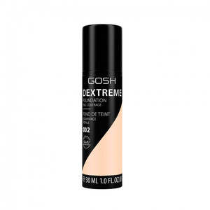 Find perfect skin tone shades online matching to 002 Ivory, Dextreme Foundation by Gosh.