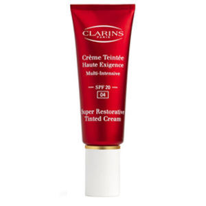 Find perfect skin tone shades online matching to 05 Tea, Super Restorative Tinted Cream by Clarins.
