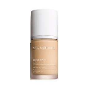 Find perfect skin tone shades online matching to 574 Light Sand, Petal Skin Fluid Foundation by Shu Uemura.