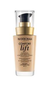 Find perfect skin tone shades online matching to 00, Comfort Lift Foundation by Deborah Milano.