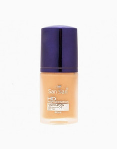 Find perfect skin tone shades online matching to Natural, HD High Definition Foundation by San San Cosmetics.
