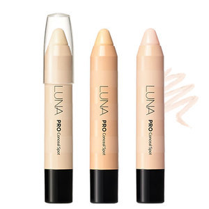 Find perfect skin tone shades online matching to No. 2 Medium Beige, Pro Conceal Spot by Luna.