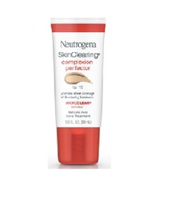 Find perfect skin tone shades online matching to Fair (10), SkinClearing Complexion Perfector by Neutrogena.