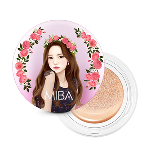 Find perfect skin tone shades online matching to No. 21, Ion Calcium Foundation Double Cushion by Miba.