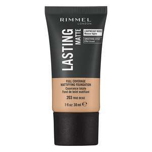 Find perfect skin tone shades online matching to 404 Sun Beige, Lasting Matte Lightweight Mousse Foundation by Rimmel.