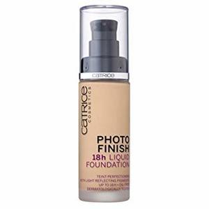 Find perfect skin tone shades online matching to 030 Caramel Beige, Photo Finish 18h Liquid Foundation by Catrice.
