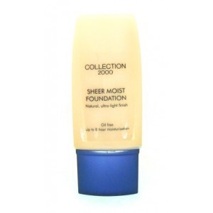 Find perfect skin tone shades online matching to Foundation 03, Sheer Moist Foundation by Collection Cosmetics (Collection 2000).