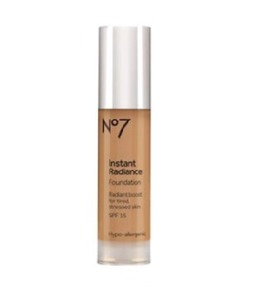 Find perfect skin tone shades online matching to 38 Warm Ivory, Instant Radiance Foundation by Boots No.7.
