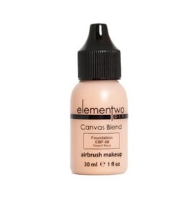 Find perfect skin tone shades online matching to 03 Linen, Canvas Blend Airbrush Foundation by Elementwo.