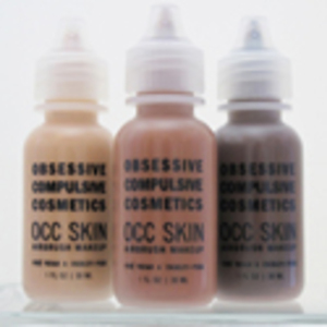 Find perfect skin tone shades online matching to R0, OCC Skin: Airbrush Foundation by Obsessive Compulsive Cosmetics.