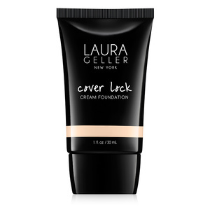Find perfect skin tone shades online matching to Porcelain, Cover Lock Cream Foundation by Laura Geller.
