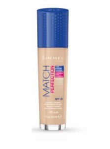 Find perfect skin tone shades online matching to 100 Ivory, Match Perfection Foundation by Rimmel.