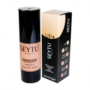 Find perfect skin tone shades online matching to Golden Beige, Liquid Foundation by Seytu.