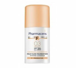 Find perfect skin tone shades online matching to 02 Sand, Mild Fluid Foundation Intense Coverage by Pharmaceris.