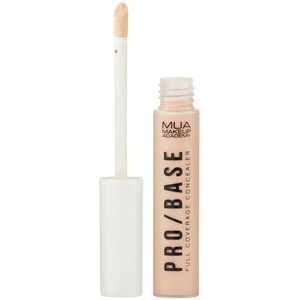 Find perfect skin tone shades online matching to 130, Pro/Base Full Coverage Concealer by MUA Make Up Academy.