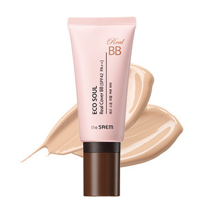 Find perfect skin tone shades online matching to 01 Light Beige, Eco Soul Real Cover BB by The Saem.
