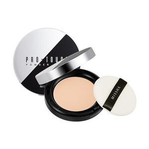 Find perfect skin tone shades online matching to No. 21, Pro-Touch Powder Pact  by Missha.