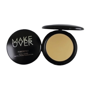 Find perfect skin tone shades online matching to W42 Warm Sand, Powerstay Total Cover Matte Cream Foundation by MakeOver.