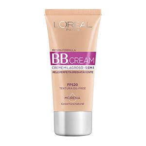 Find perfect skin tone shades online matching to Média / Medium, BB Cream Milagroso 5 em 1 by L'Oreal Paris.