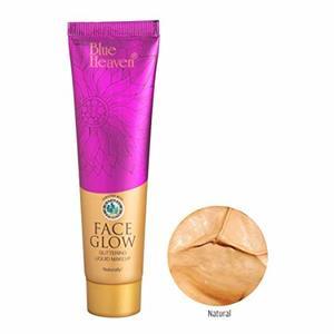 Find perfect skin tone shades online matching to Natural, Face Glow Glittering Liquid Makeup by Blue Heaven.