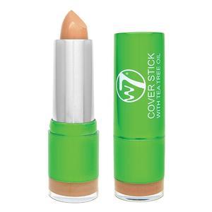 Find perfect skin tone shades online matching to Light Medium, Cover Stick With Tea Tree Oil by W7.