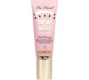 Find perfect skin tone shades online matching to Chestnut, Dew You Foundation Full Coverage Fresh Glow Foundation by Too Faced.