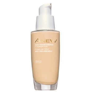 Find perfect skin tone shades online matching to Light Beige - 500-221, Anew Age-Transforming Foundation by Avon.