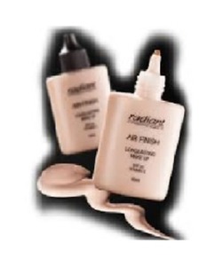 Find perfect skin tone shades online matching to 04 Light Tan, Air Finish Longlasting Make Up by Radiant.