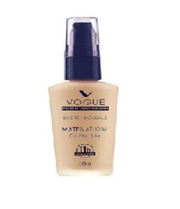 Find perfect skin tone shades online matching to Avellana, Base de Maquillaje Mate Natural by Vogue.