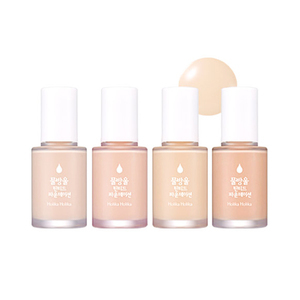 Find perfect skin tone shades online matching to 04 Honey, Waterdrop Tinted Foundation by Holika Holika.