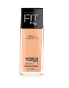 Find perfect skin tone shades online matching to Sandy Beige 210, Fit Me Dewy + Smooth Foundation by Maybelline.