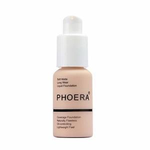 Find perfect skin tone shades online matching to 106 Warm Sun, Soft Matte Long Wear Liquid Foundation by Phoera.
