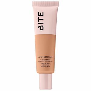 Find perfect skin tone shades online matching to D155, Changemaker Supercharged Micellar Foundation by Bite Beauty.