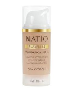Find perfect skin tone shades online matching to Light Honey, Flawless Foundation by Natio.