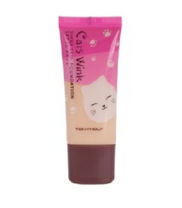 Find perfect skin tone shades online matching to 01, Cats Wink Shiny Skin Foundation by Tony Moly Cosmetics.